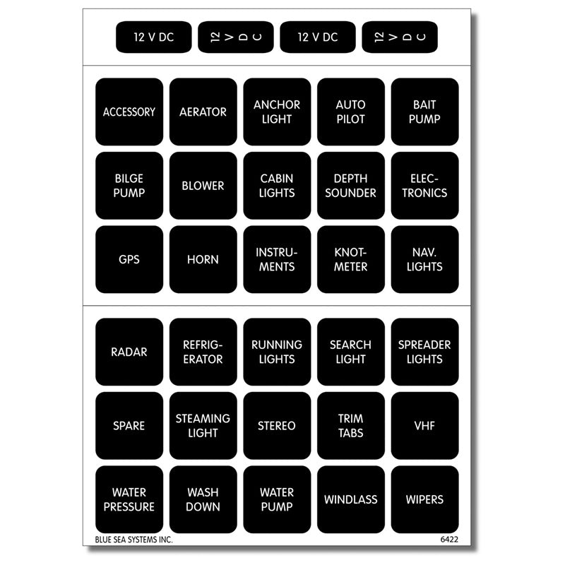 LABEL KIT BLK 30 LABELS MPN-4215-BSS