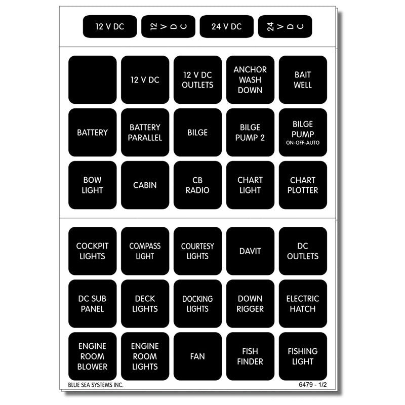 LABEL KIT BLK 60 LABELS MPN-4216-BSS