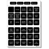 LABEL KIT BLK 120 LABELS MPN-4217-BSS