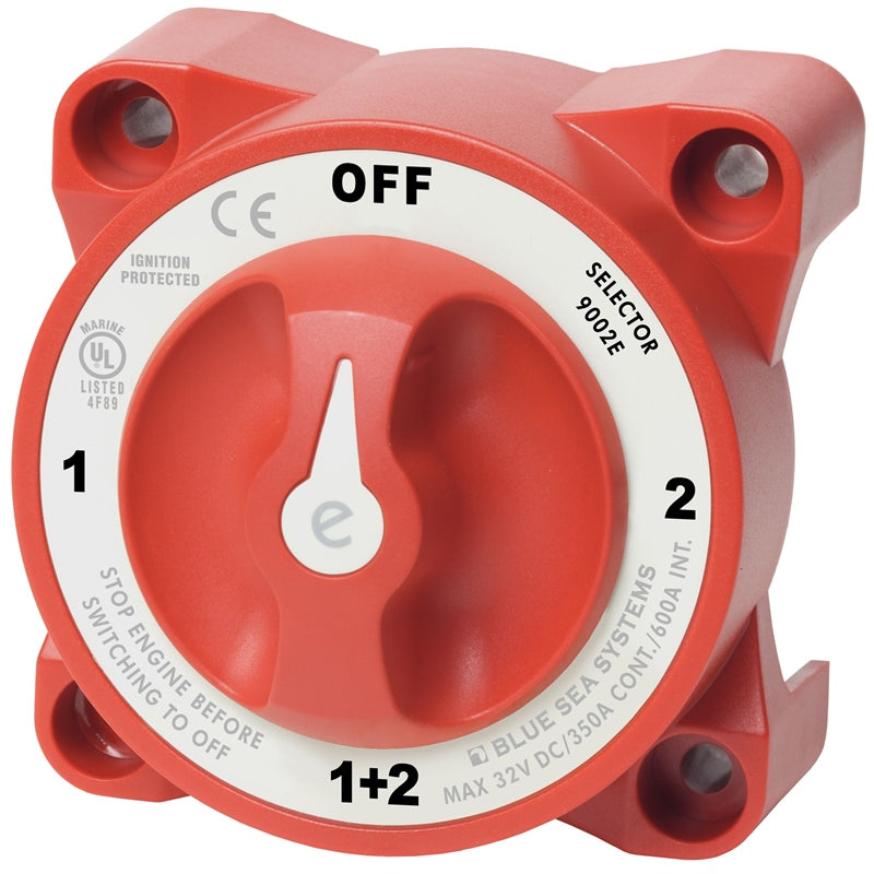 Blue Sea Systems Battery Selector Switch with Afd MPN - 9002E-BSS