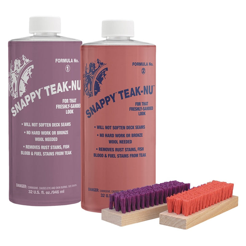 Star Brite Snappy Teak-Nu Cleaner 2 Quart Kit MPN - STN-QKIT