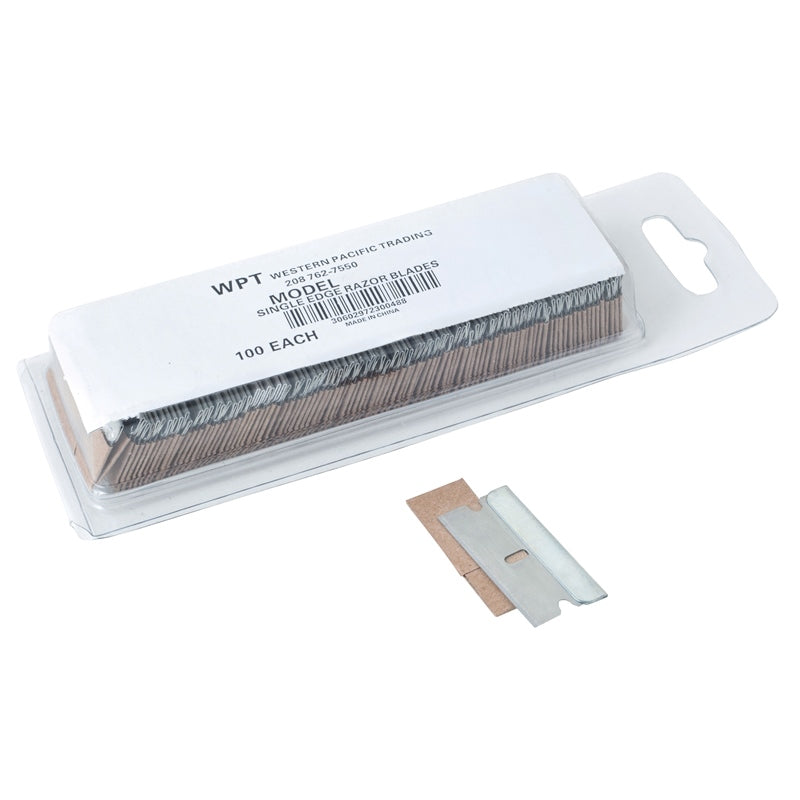 RAZOR BLADE BOX OF 100 MPN-100104