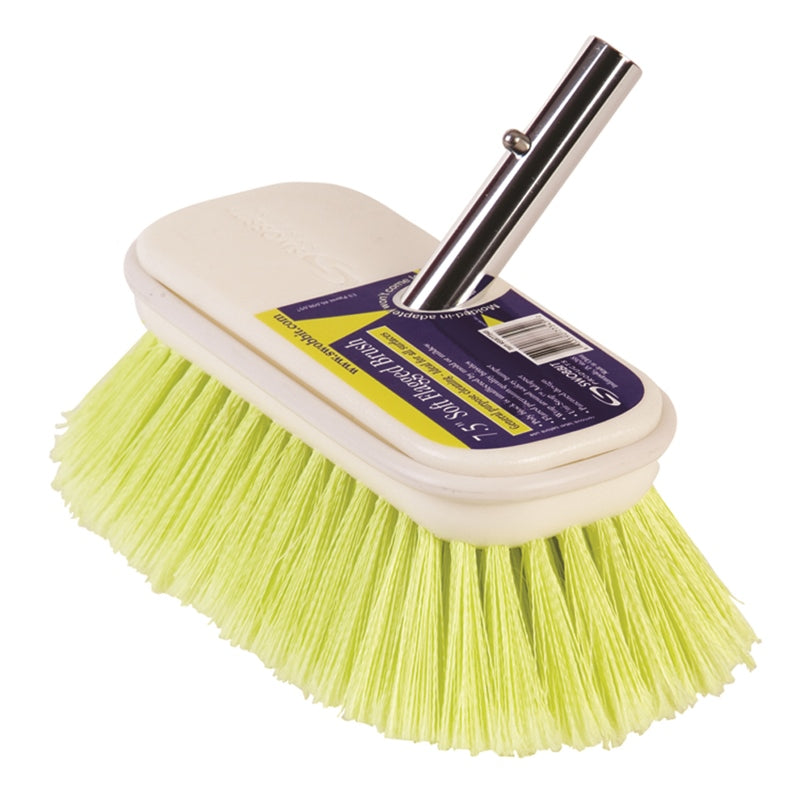 BRUSH SOFT FLG 7.5" YEL MPN-SW77345