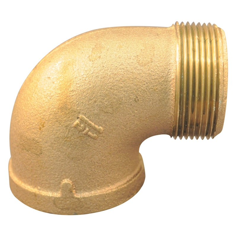 3/8" 90 ST. ELL- BRASS MPN-44-162