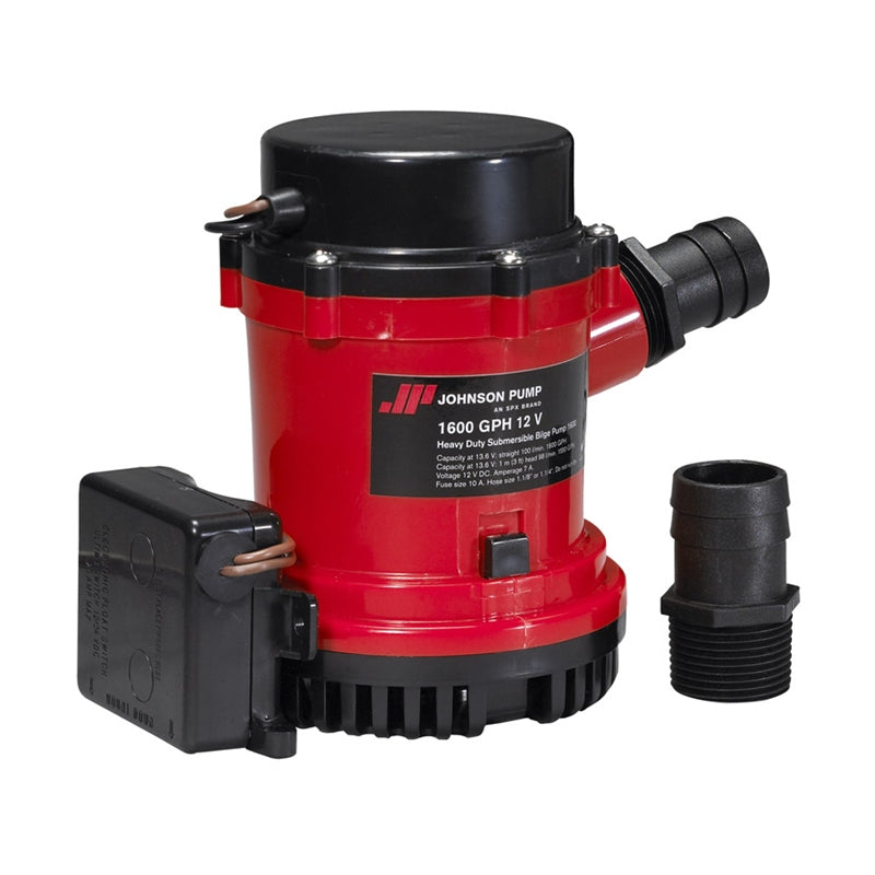 HD BILGE PUMP W/ULTIMA SWITCH 1600G 12V MPN-01674-001