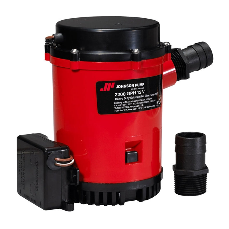 HD BILGE PUMP W/ULTIMA SWITCH 2200G 12V MPN-02274-001