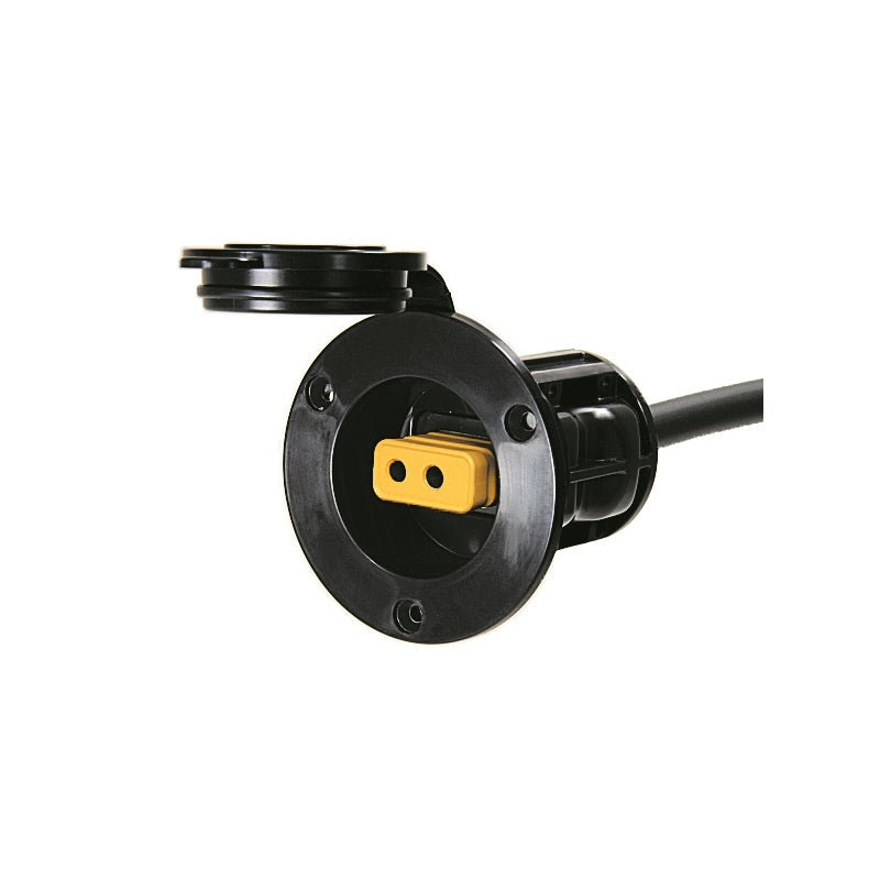 FLUSH MT PWR PORT (BLK) MPN-1903012