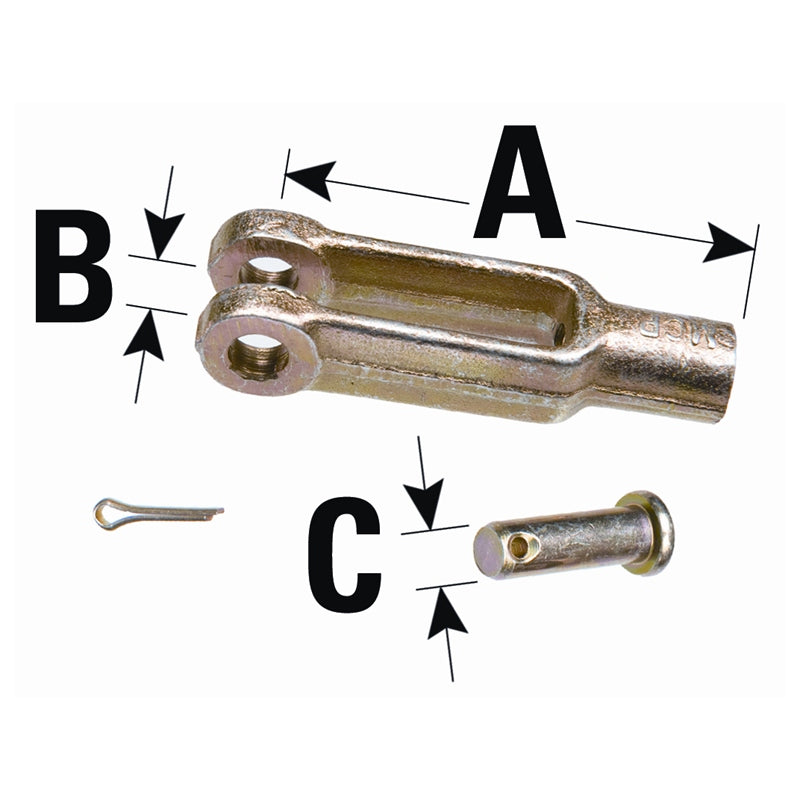 CLEVIS 6300 3/8" MPN-42034