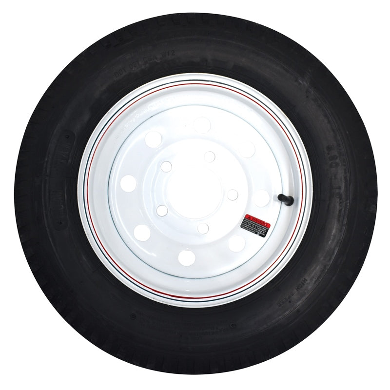 TIRE & WHEEL ST205/75D-14"C WHT MOD 5LUG MPN-3S470