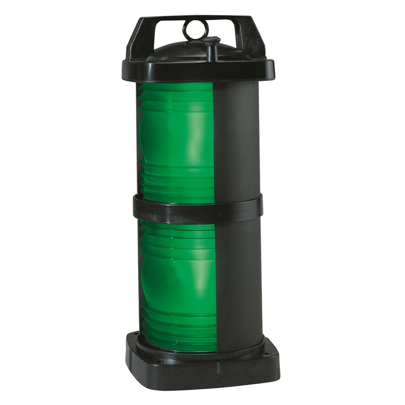 DOUBLE LENS BLK/POLY SIDE LIGHT GRN MPN-1364 GE0 BLK