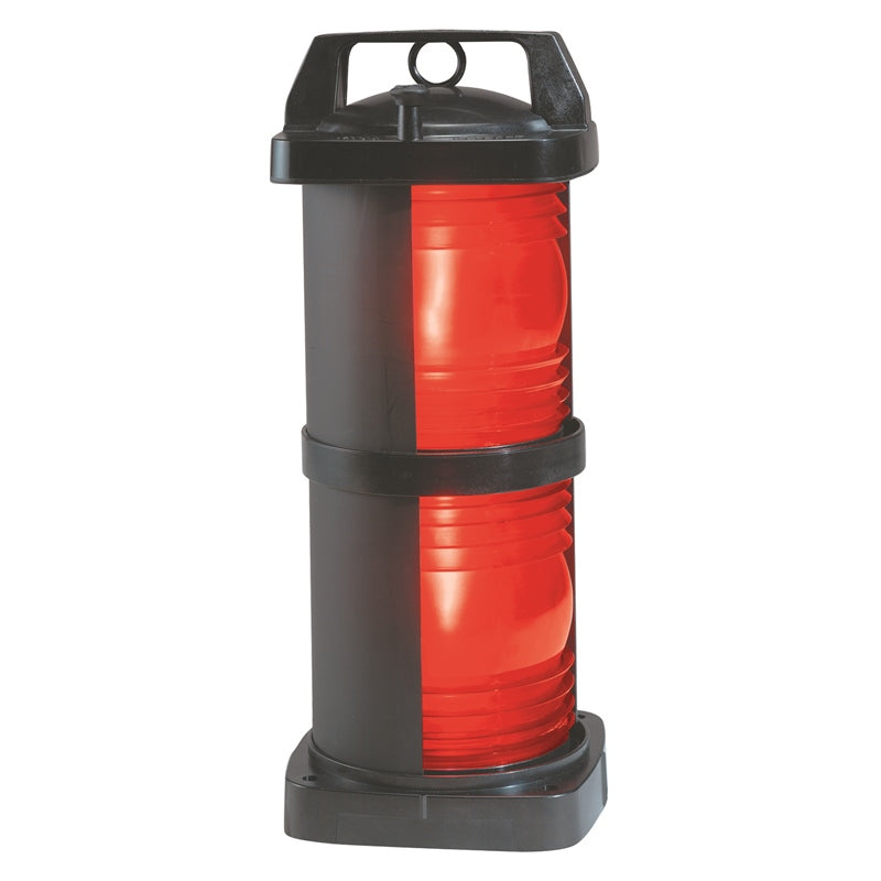 DOUBLE LENS BLK/POLY SIDE LIGHT RED MPN-1364 RE0 BLK