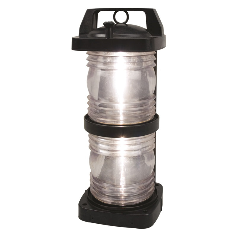 DOUBLE LENS BLK/POLY MASTHEAD LIGHT WHT MPN-1365 E00 BLK
