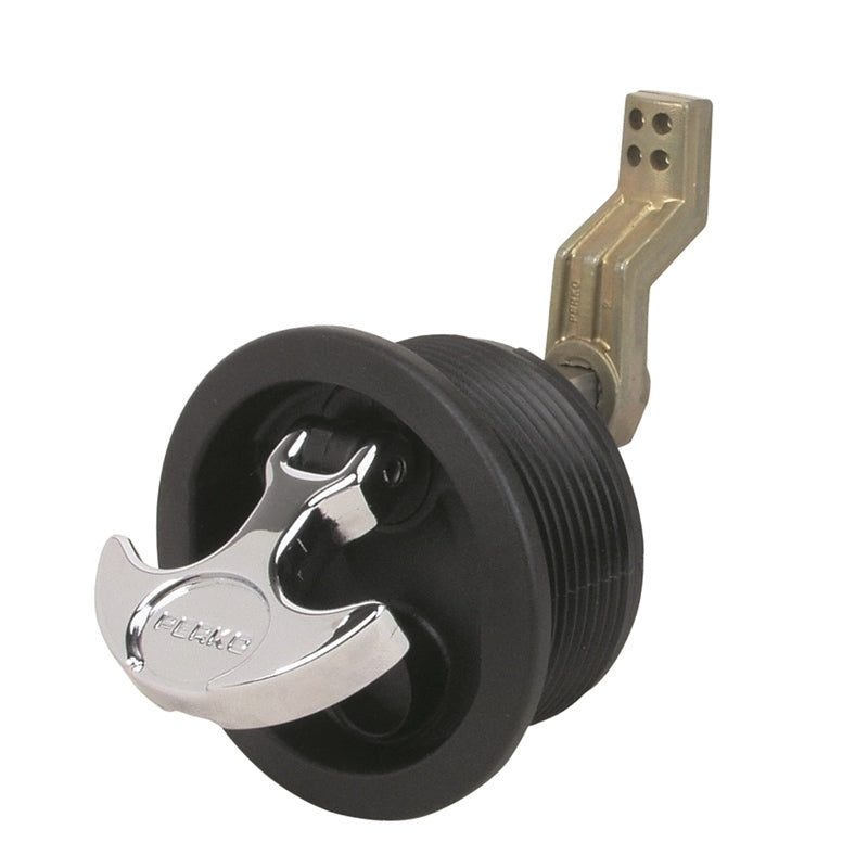 T-HANDLE FLUSH LATCH BLK OFFSET CAM
