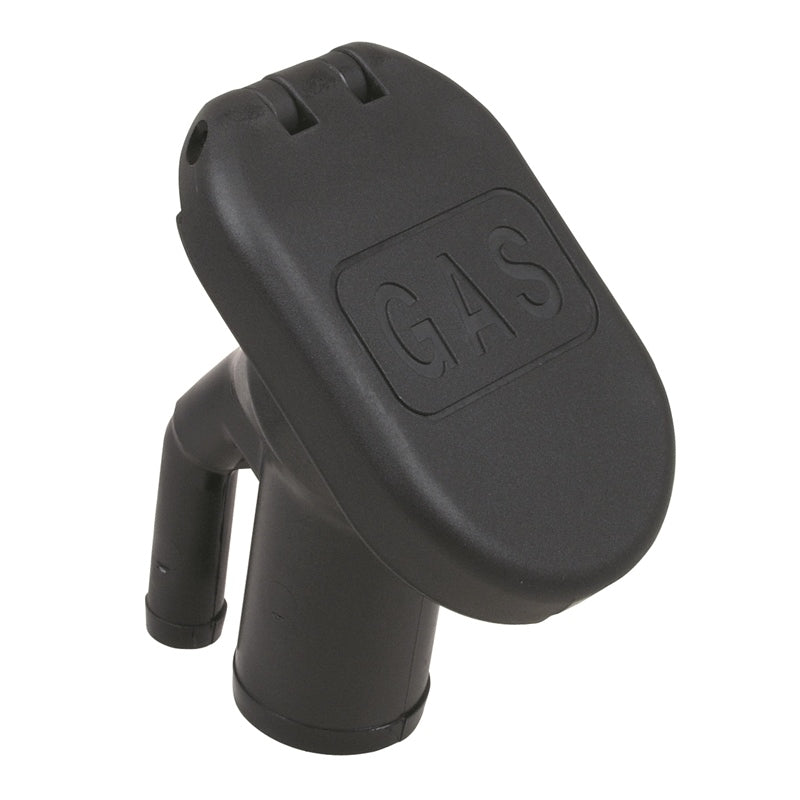 GAS FILL FLIP-TOP ANGL/VENT BLK 1.5" HS MPN-1318 DPG BLK