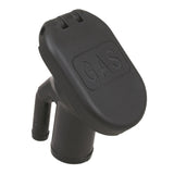 GAS FILL FLIP-TOP ANGL/VENT BLK 1.5" HS MPN-1318 DPG BLK