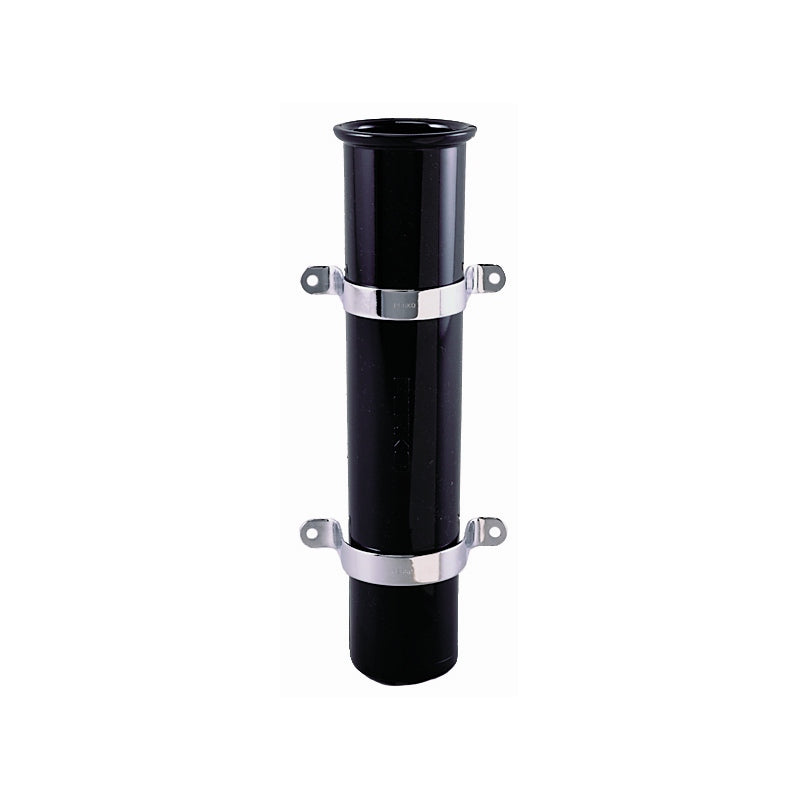 RAIL MOUNT ROD HOLDER CHR/SS