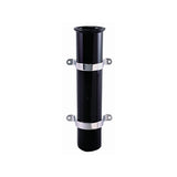 RAIL MOUNT ROD HOLDER CHR/SS