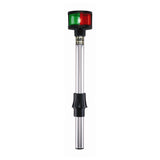 BI-COLOR POLE LIGHT 12" BLK MPN-1612DP2BLK