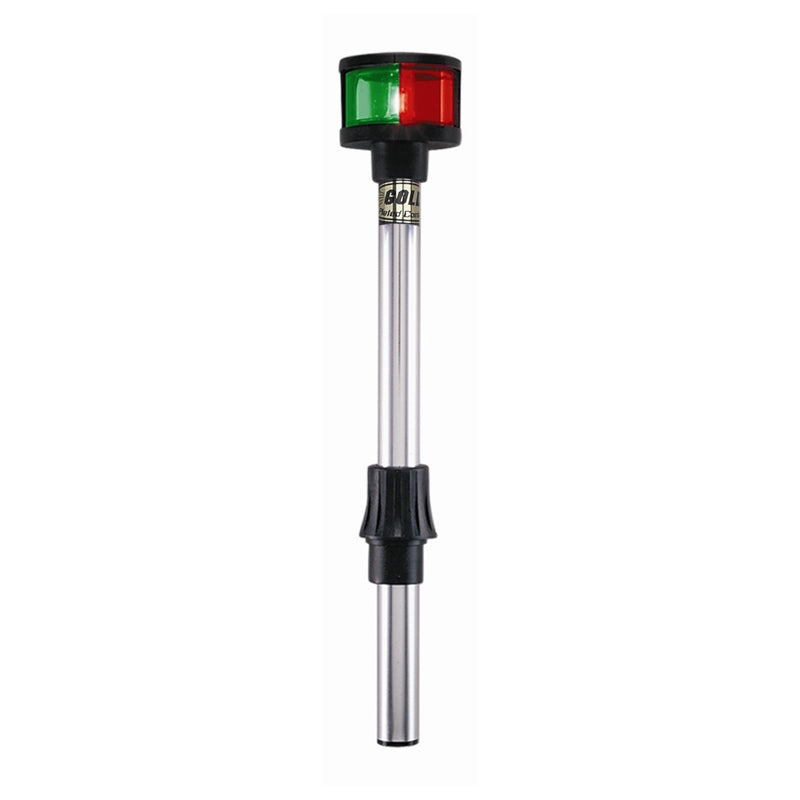 BI-COLOR POLE LIGHT 12" BLK