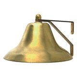 FOG BELL PLAIN BRASS 12" MPN-0179-012 PLB