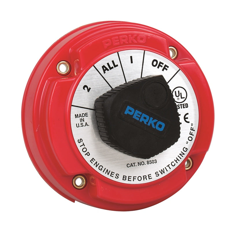 BATTERY SELECTOR SWITCH W/ALT DISCONNECT