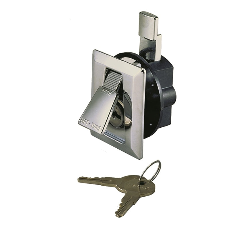 FLUSH CABINET LOCK CHR MPN-0921 DP0 CHR