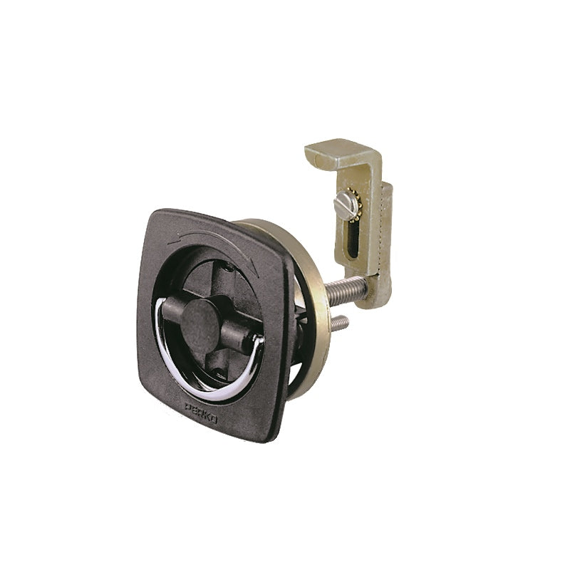 FLUSH LATCH BLK ADJ OFFSET CAM MPN-0932DP2BLK