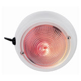 DOME LIGHT WHT/RED 5" MPN-1263 DP1 WHT