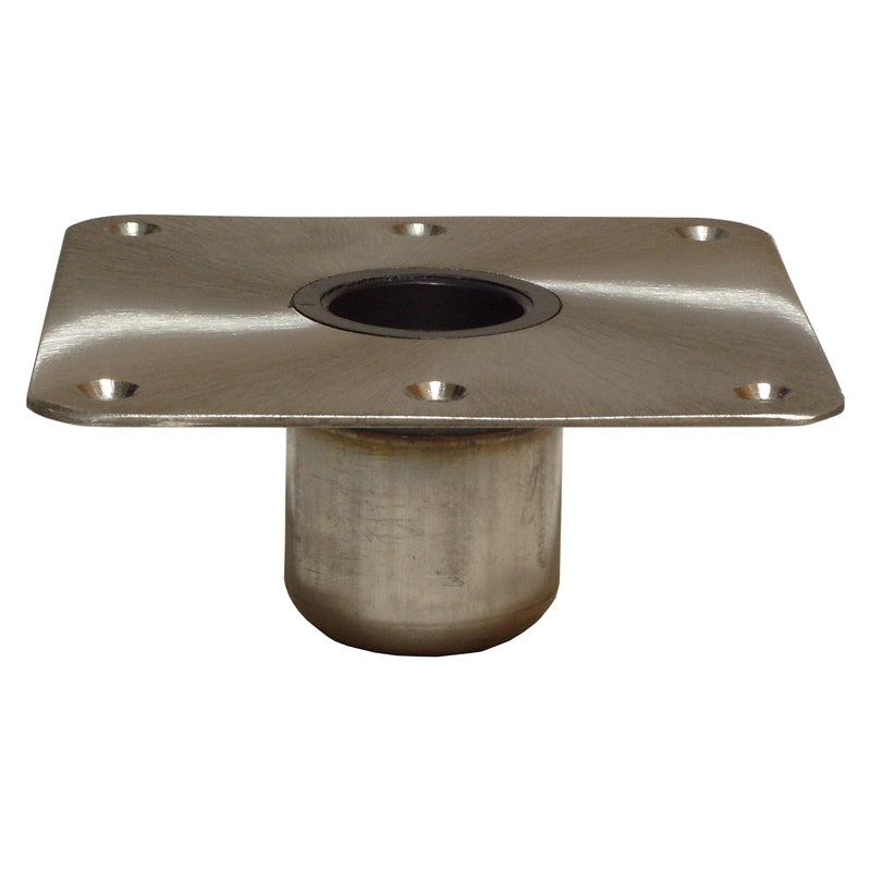 SPRING-LOCK BASE SS 7"X7" NO-LOCK