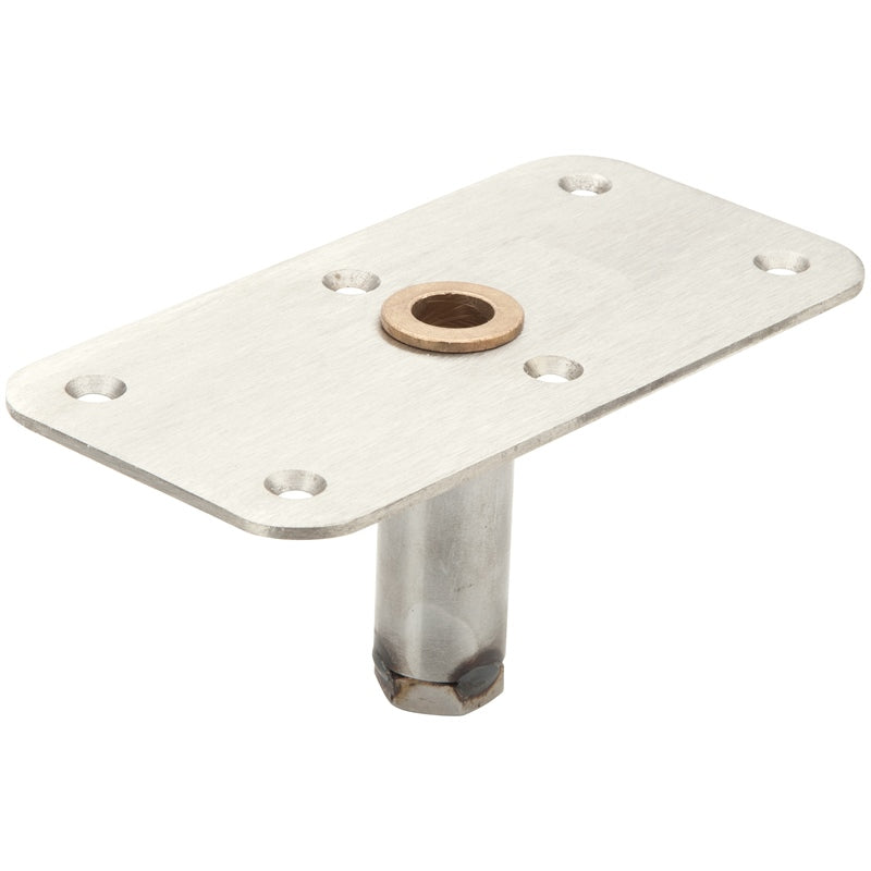 PIN BASE SS 4"X8" BRZ/BSH