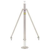 SKI PYLON 2" POST 6" SS BASE 45"