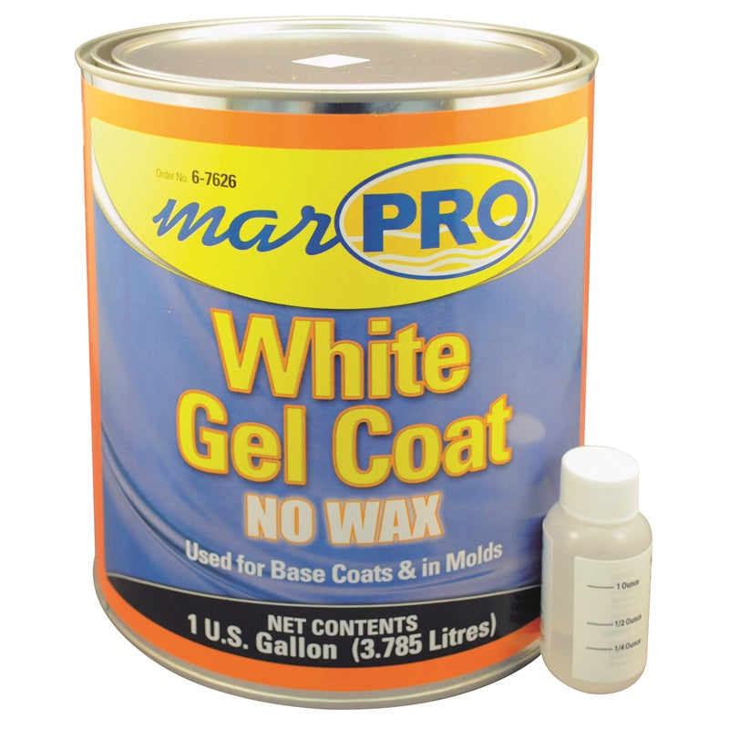 Marpro Gelcoat No Wax White GAL, model 6-7626, Fiberglass - Chemicals, view 2