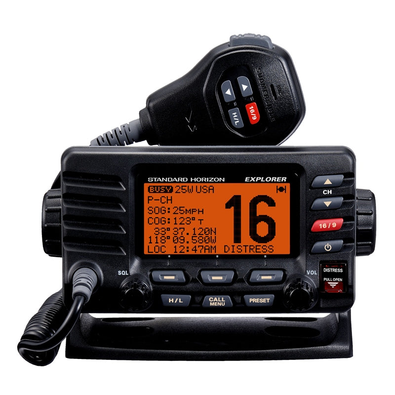 VHF CLASS D BLACK