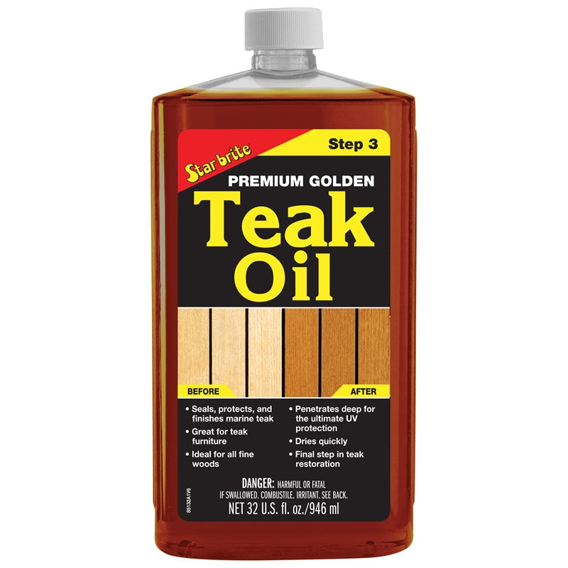 PREMIUM GOLD TEAK OIL QT MPN-85132