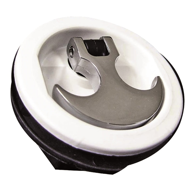 T-HANDLE CAM LATCH LOCKING WHT/CHR