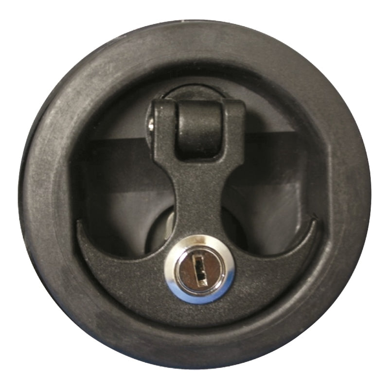 T-HANDLE CAM LATCH LOCKING BLK/BLK