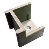 PONTOON DOOR STOP W/RIBS GRAY RIGHT MPN-DS-1R-DP
