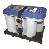 T-H Marine Batt Tray with SS Bckle Opt, model NBH31-SSCOPT, Batteries