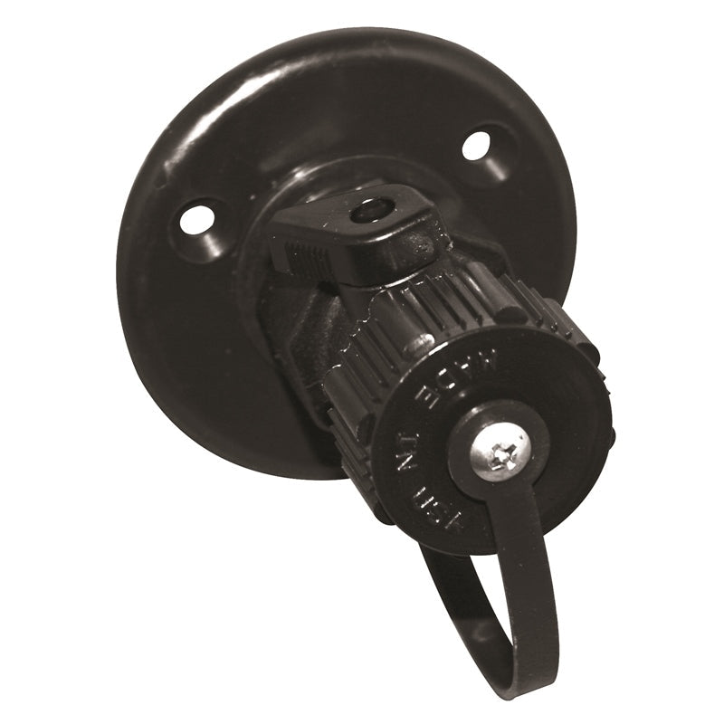 WASHDOWN FTG W/VALVE BLK MPN-WDV-1-DP