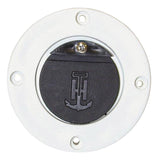 SCUPPER ADAPTER WHITE W/BLACK FLAPPER MPN-SA-2B-DP