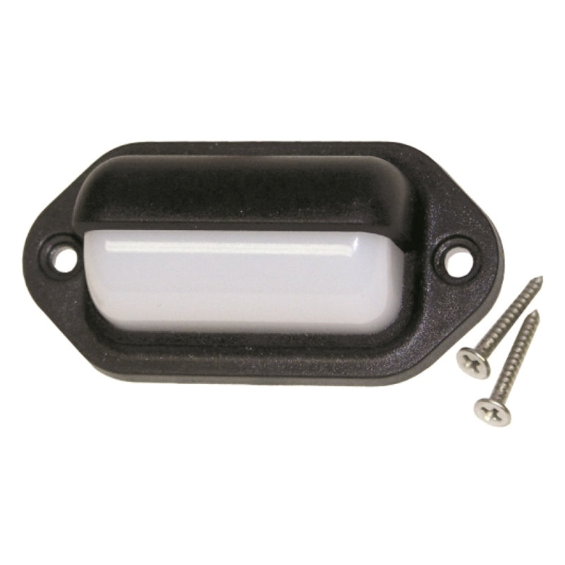COURTESY LITE WHT LED OBLONG BLK/BZL MPN-LED-51816-DP