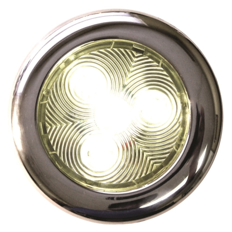 PUCK LITE SURFACE MNT SS BZL 3" WHT LED MPN-LED-51827-DP