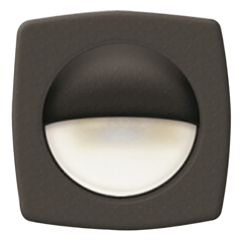 COURTESY LITE WHT LED SQR/BLK BZL MPN-LED-51891-DP