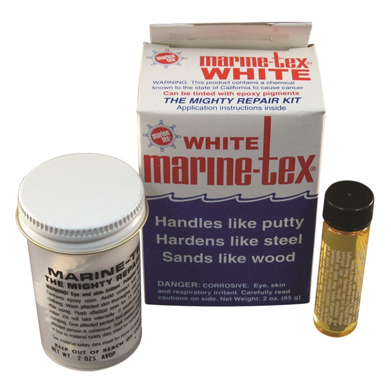 MARINE TEX WHITE 2 OZ