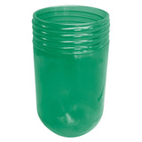 (50044)6"GRN GLASS GLOBE MPN-C0AC63