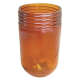 (50041 6"AMB GLASS GLOBE MPN-COAC65