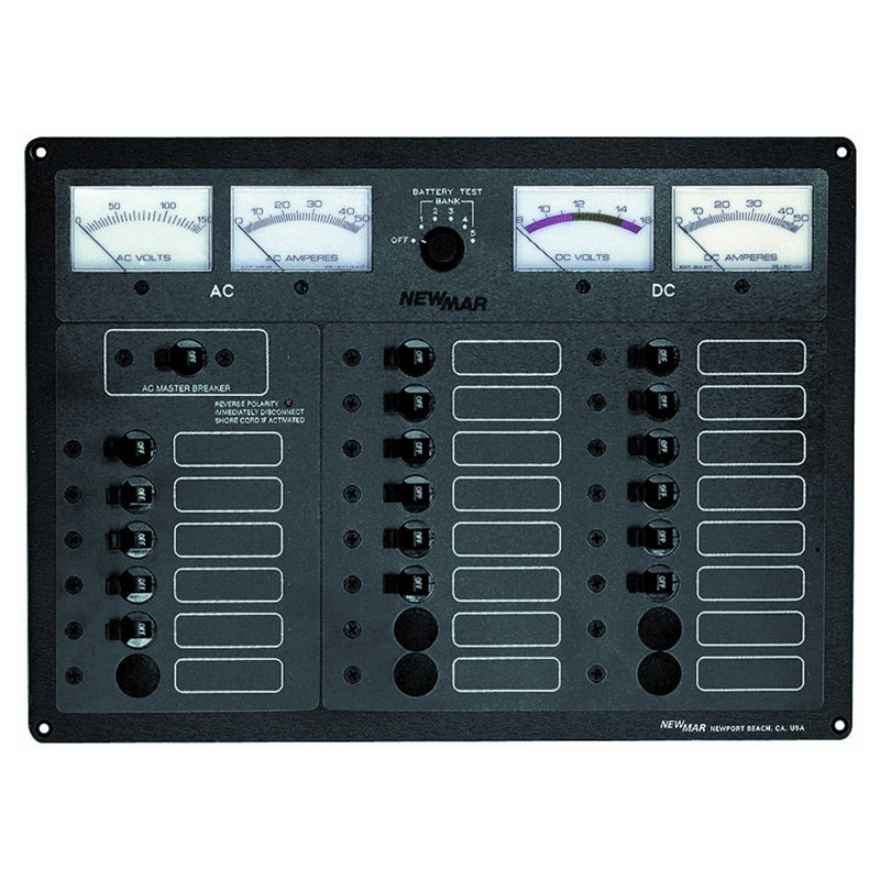 AC/DC MASTER PANEL W/MET MPN-ES-3