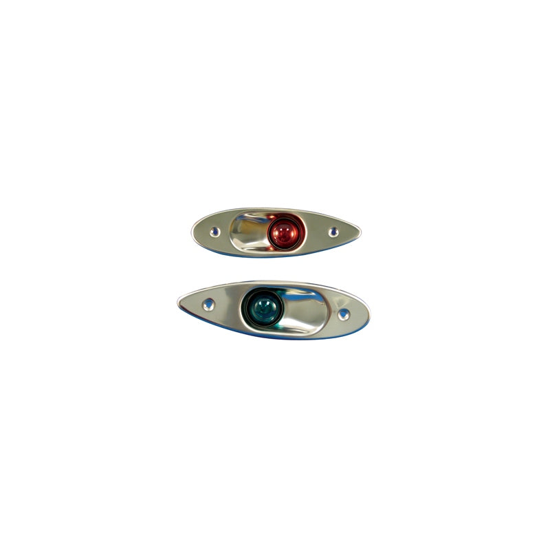 Marpac Side Light Pr Flush SS, model 7-0095, Navigation Lights