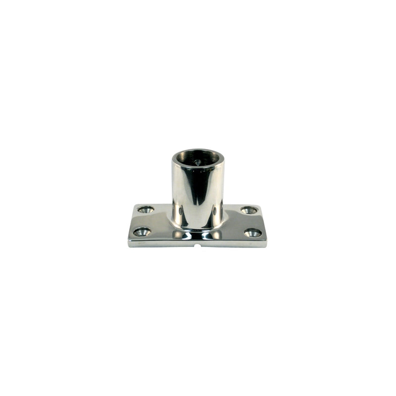 RAIL FITTING SS 7/8" RECT BASE 90* MPN--626938