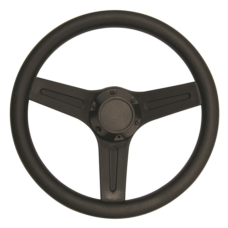 STEERING WHEEL PLASTIC BLK (BULK)